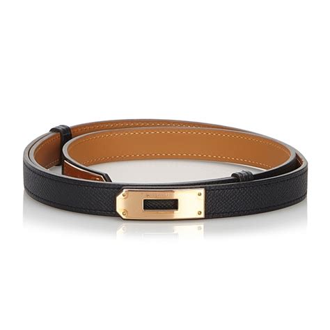 hermes kelly belt black gold hardware|hermes snakeskin belt.